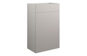 Clarence 500mm Standard WC Unit - Matt Dove Grey (Grey Cab)